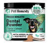 Fresh Breath Dental Powder for Dogs (30 servings)